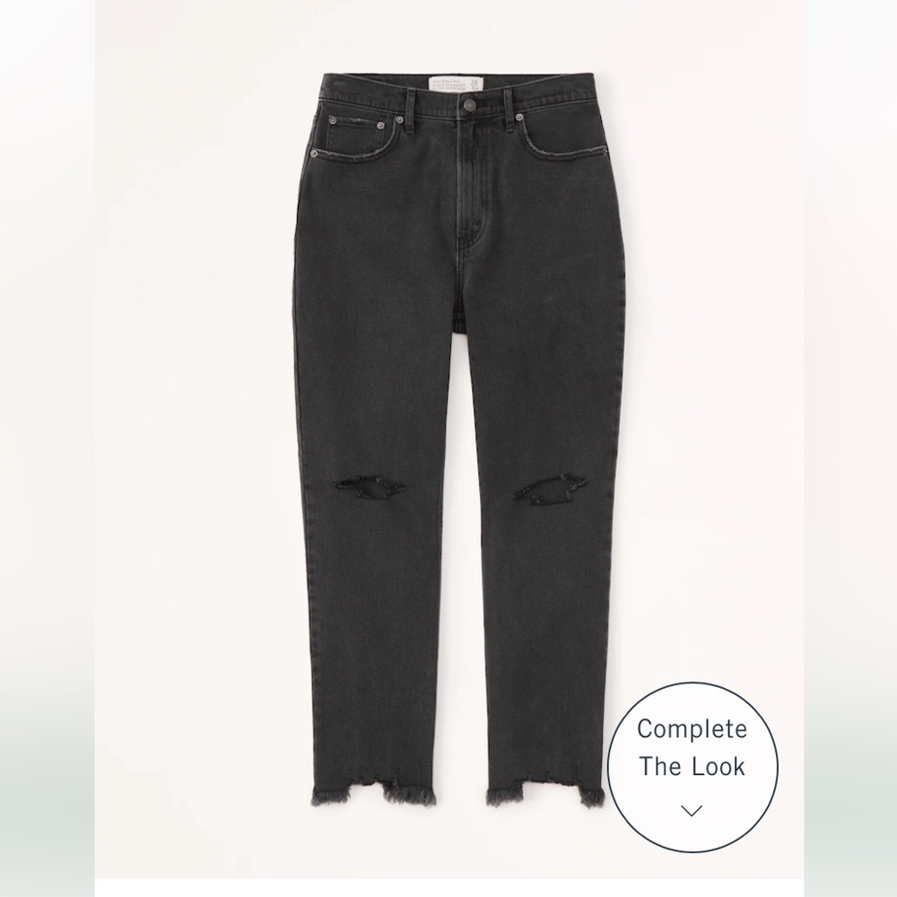 Abercrombie & Fitch Ultra High Rise Ankle Jeans